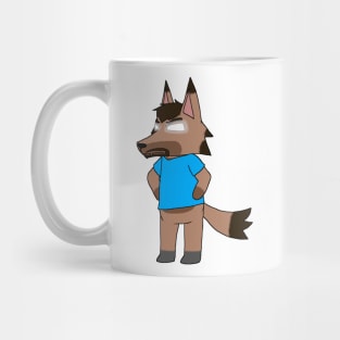 Herobrine Wolf Villager Mug